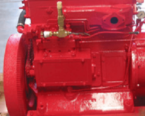 Rebuilt 1950s Alica Craig Marine Diesel engine