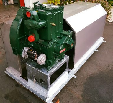 Diesel water pump for boreholes.