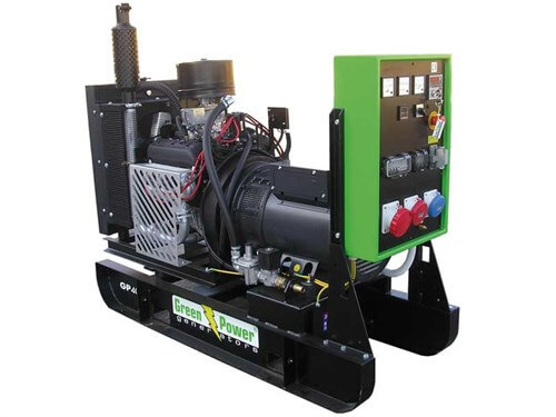 Green Power methane gas engine co-generator.